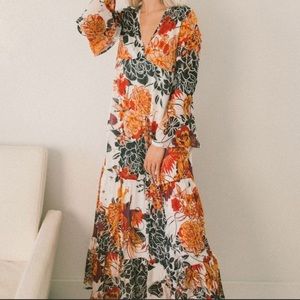 New Morroccan Roll Maxi Dress by Free People ivory